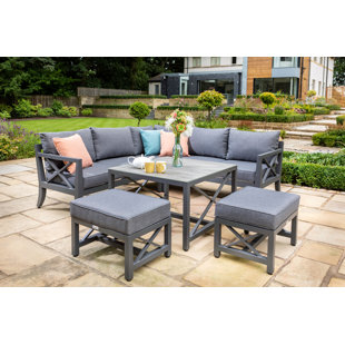 Sorrento compact square bistro set deals 3pc